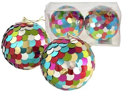 Bombki kolorowe 2szt. Wydawca: ADAR. SmakLiter.pl Opakowanie Bombki kolorowe 2szt