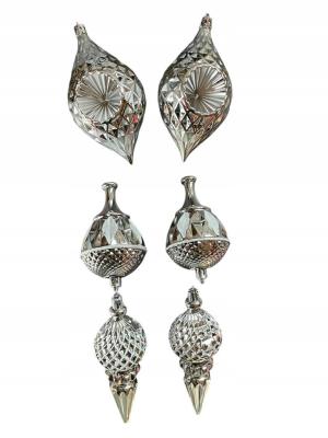 Opakowanie Bombki na choinkę 6szt Szyszki