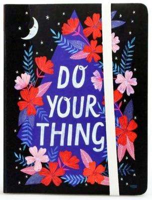 Opakowanie Bonbi Forest Notatnik A6 linia z gumką Rób swoje