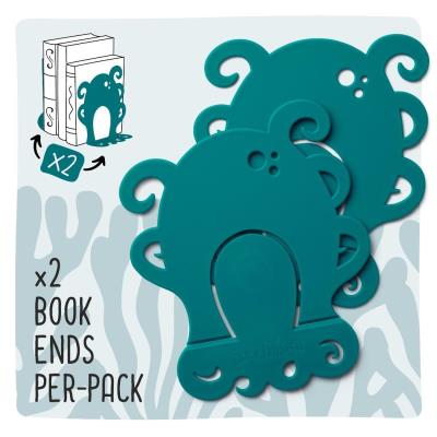 Opakowanie Book End 2 podpórki pod książki Ośmiornica