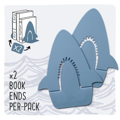 Opakowanie Book End 2 podpórki pod książki Rekin