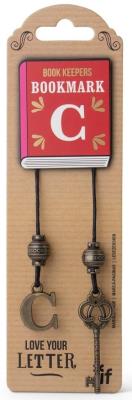 Book Keepers zakładka do książki litera C. Wydawca: IF. SmakLiter.pl Opakowanie Book Keepers zakładka do książki litera C