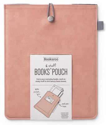 Opakowanie Bookaroo Books & Stuff etui na książkę pudrowy