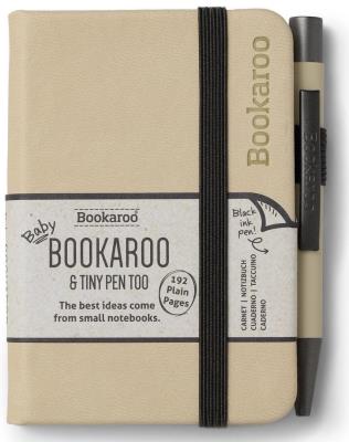 Opakowanie Bookaroo Notatnik A7 z długopisem - kremowy