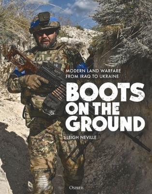 Boots on the Ground. Autor: Neville Leigh. SmakLiter.pl Okładka książki Boots on the Ground