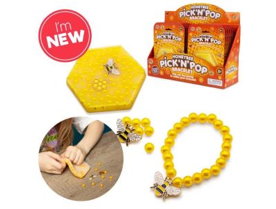 Bransoletka własnej roboty - pszczółki. Wydawca: One for Fun. SmakLiter.pl Opakowanie Bransoletka własnej roboty - pszczółki