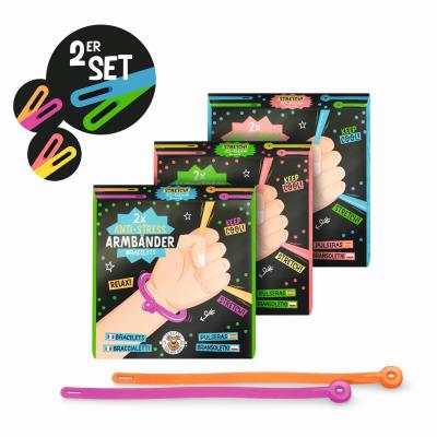 Bransoletki antystresowe 1szt.mix. Wydawca: TRENDHAUS. SmakLiter.pl Opakowanie Bransoletki antystresowe 1szt.mix