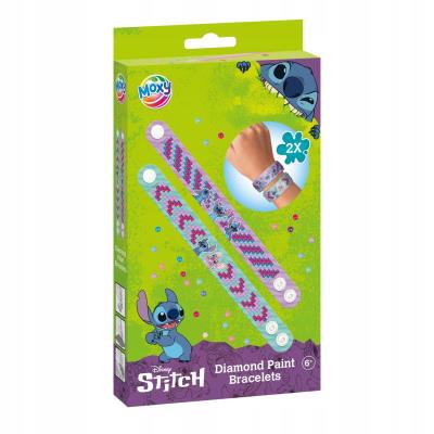 Bransoletki z haftem diamentowym Stitch. Wydawca: ANTELLA. SmakLiter.pl Opakowanie Bransoletki z haftem diamentowym Stitch