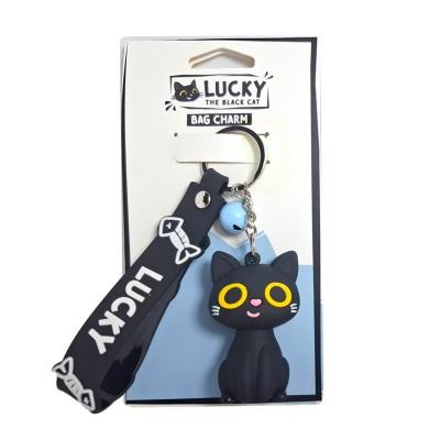 Opakowanie Breloczek z zawieszką 3D Lucky the Black Cat