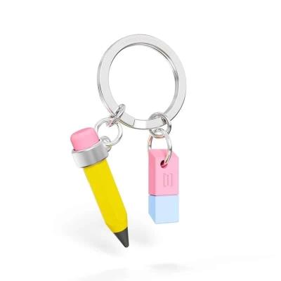 Opakowanie Brelok do kluczy 3D wieczny ołówek z gumką