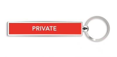 Opakowanie Brelok do kluczy Private Prywatne Show Offs Keys