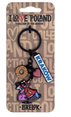 Opakowanie Brelok I Love Poland Kraków ILP-BRE-C-KRA-11