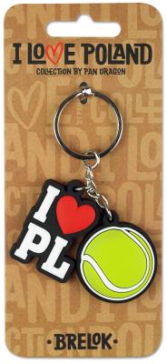 Brelok I love Poland Polska ILP-BRE-A-PL-14. Wydawca: PAN DRAGON. SmakLiter.pl Opakowanie Brelok I love Poland Polska ILP-BRE-A-PL-14