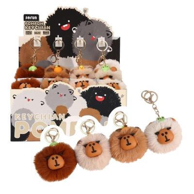 Opakowanie Brelok Kapibara z pomponem mix