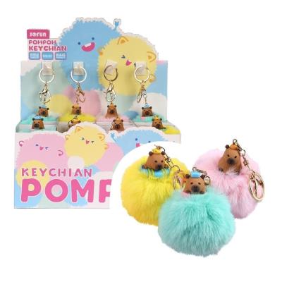 Opakowanie Brelok Kapibara z pomponem mix