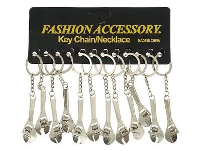 Opakowanie Brelok klucz francuski metalowy (12szt)