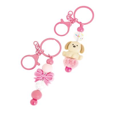 Opakowanie Brelok kreatywny 8 elementów pinky puppy DPSG-019