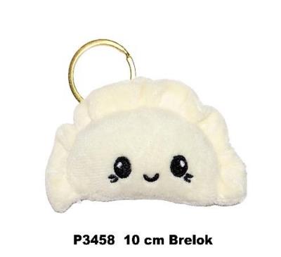 Opakowanie Brelok pieróg kremowy 10cm