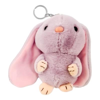 Opakowanie Brelok pluszowy fioletowy królik