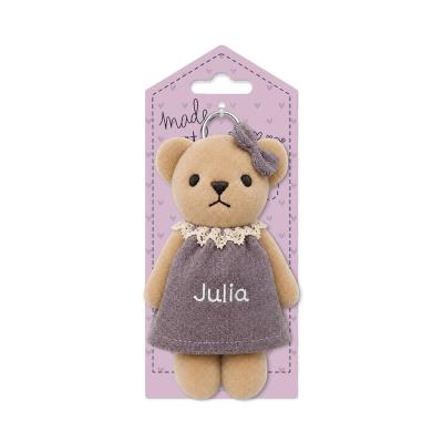 Opakowanie Brelok pluszowy miś - Julia
