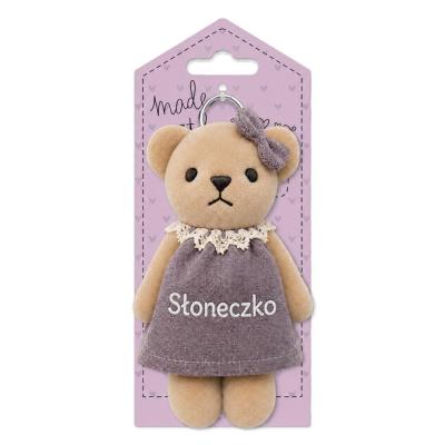 Opakowanie Brelok pluszowy miś - Słoneczko