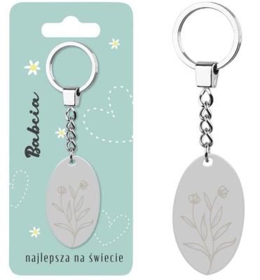 Opakowanie Brelok prezentowy Babcia najlepsza na świecie