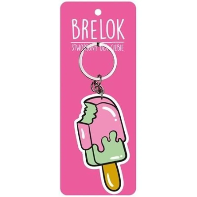 Brelok Rainbow KOL-R-BRE-106. Wydawca: PAN DRAGON. SmakLiter.pl Opakowanie Brelok Rainbow KOL-R-BRE-106