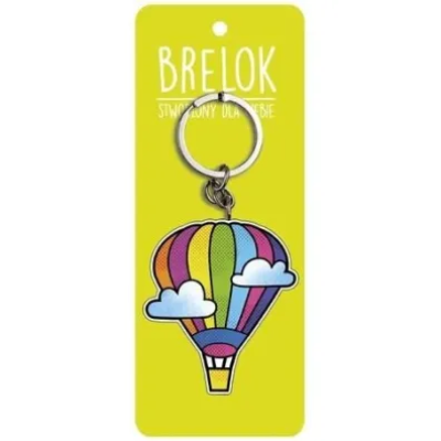 Brelok Rainbow KOL-R-BRE-120. Wydawca: PAN DRAGON. SmakLiter.pl Opakowanie Brelok Rainbow KOL-R-BRE-120