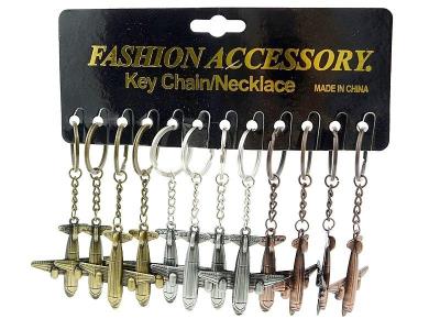Opakowanie Brelok samolot metalowy (12szt)