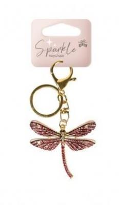 Opakowanie Brelok Sparkle - Ważka różowa