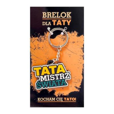 Opakowanie Brelok. Tata mistrz Świata