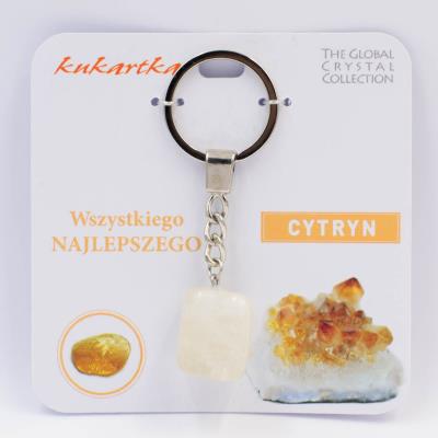 Brelok Wszystkiego najlepszego cytryn. Wydawca: Kukartka. SmakLiter.pl Opakowanie Brelok Wszystkiego najlepszego cytryn