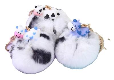 Opakowanie Brelok z pomponem Krówka mix HAPPY COLOR