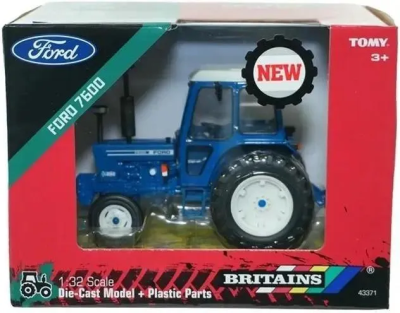 Opakowanie Britains Traktor Ford7600 na bliźniakach TOMY