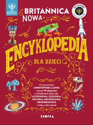 Okładka książki Britannica. Encyklopedia dla dzieci. Nowe wydanie