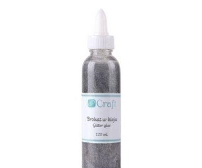 Opakowanie Brokat w kleju silver 120ml