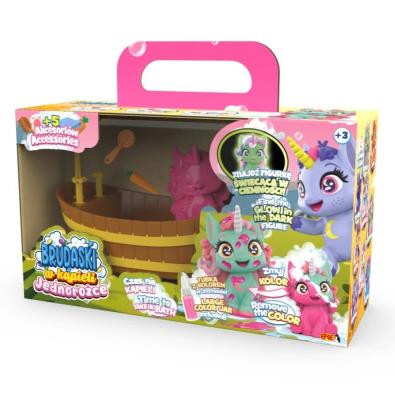 Opakowanie Brudaski w kąpieli Jednorożce Luna w łazience