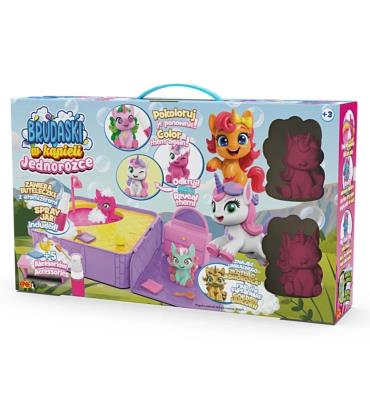 Opakowanie Brudaski w kąpieli Jednorożce zestaw jacuzzi