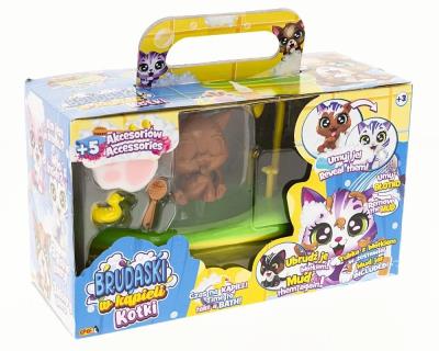 Opakowanie Brudaski w kąpieli Kotki - Rózia z wanną