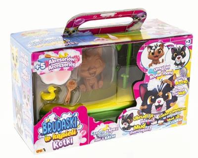 Opakowanie Brudaski w kąpieli Kotki - Tytus z wanną