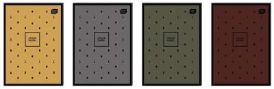 Opakowanie Brulion A5/64K kratka Soft Touch Chess (5szt)