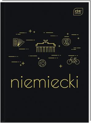 Brulion A5/80K kartka M 70g Niemiecki (5szt). Wydawca: INTERDRUK. SmakLiter.pl Opakowanie Brulion A5/80K kartka M 70g Niemiecki (5szt)