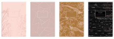 Opakowanie Brulion A5 96K kratka Metallic Rose Gold (5szt)