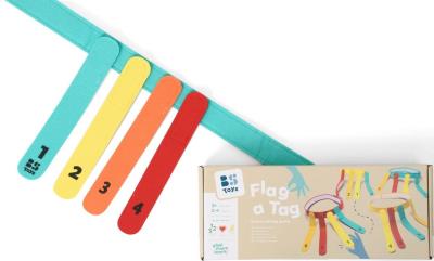 Opakowanie BS Toys, Gra sportowa, Ogonki, 4 pasy na rzepy, 12