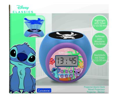 Opakowanie Budzik z projektorem Stitch Lexibook RL977DP