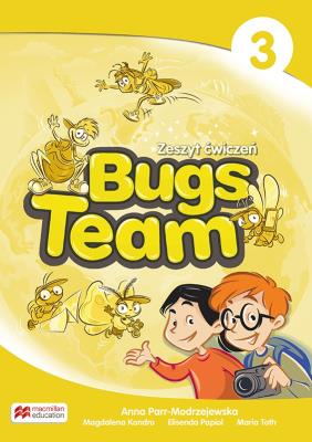 Bugs Team 3 Zeszyt ćwiczeń. Autor:   Praca zbiorowa. SmakLiter.pl Okładka książki Bugs Team 3 Zeszyt ćwiczeń