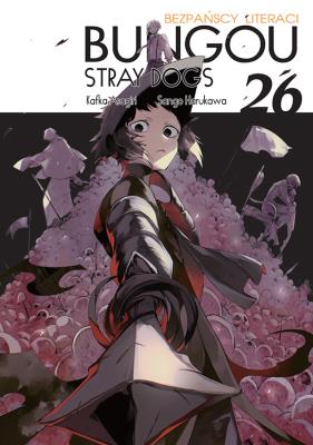 Bungou Stray Dogs. Tom 26. Autor: Kafka Asagiri, Sango Harukawa. SmakLiter.pl Okładka książki Bungou Stray Dogs. Tom 26