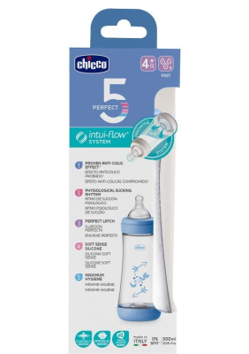 Opakowanie Butelka antykolkowa Perfect5 boy 300ml 4m+