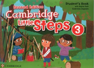 Cambridge Little Steps 3 Student's Book with Digital Pack. Autor: Zapiain Gabriela. SmakLiter.pl Okładka książki Cambridge Little Steps 3 Student's Book with Digital Pack