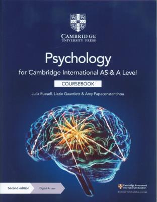 Okładka książki Cambridge Psychology for Cambridge International AS & A Level Coursebook with Digital Access
